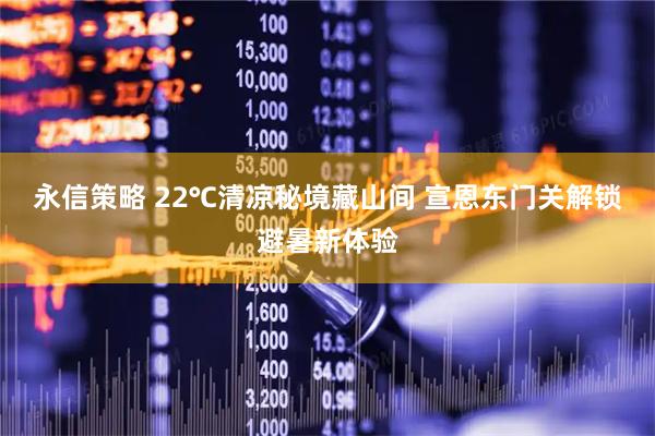 永信策略 22℃清凉秘境藏山间 宣恩东门关解锁避暑新体验
